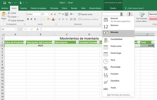 Formato De Inventario En Excel 3780